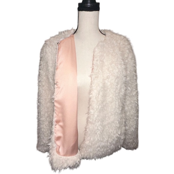 Lucky Brand Shawl Faux Fur Jacket - Picture 9 of 10